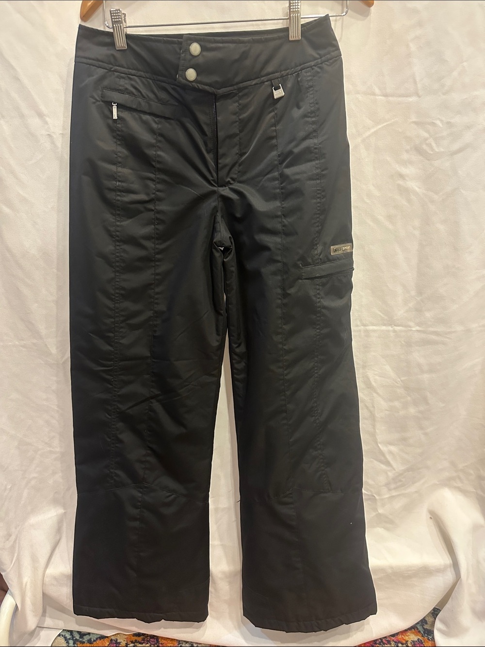 Women’s Black Insulated Snow Pants - Nils Sport size 4